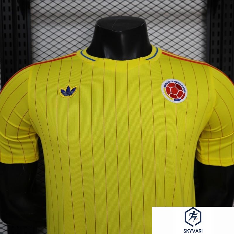 Player Version 2026 Colombia Yellow Terrace Icons Jersey — view 8
