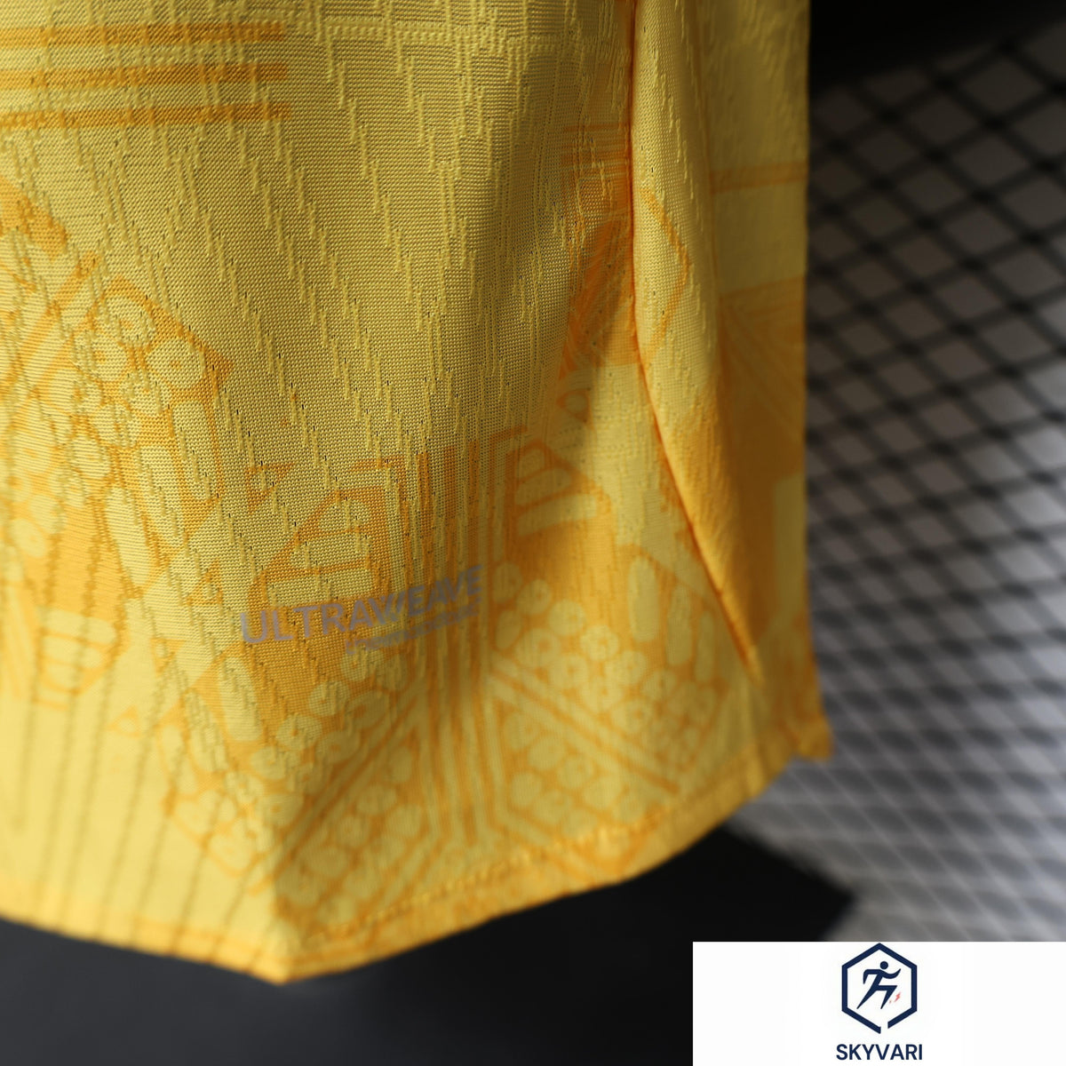 Player Version 26/27 Ghana Away Yellow &amp; Green/Red Accent Jersey — view 7