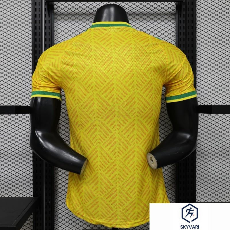 Player Version 26/27 South Africa Yellow &amp; Green Home Jersey (Adidas) — view 2