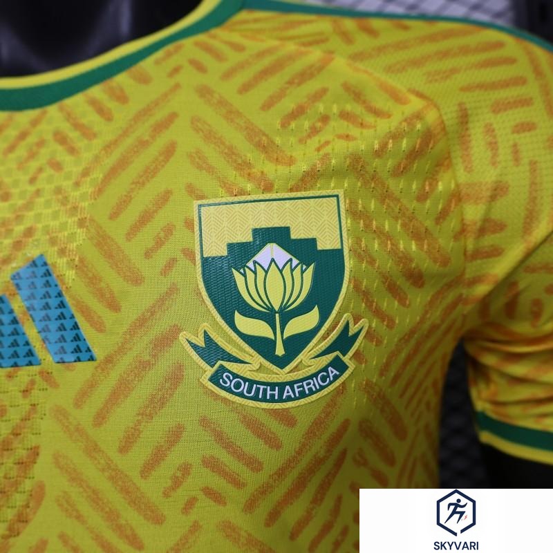 Player Version 26/27 South Africa Yellow &amp; Green Home Jersey (Adidas) — view 3