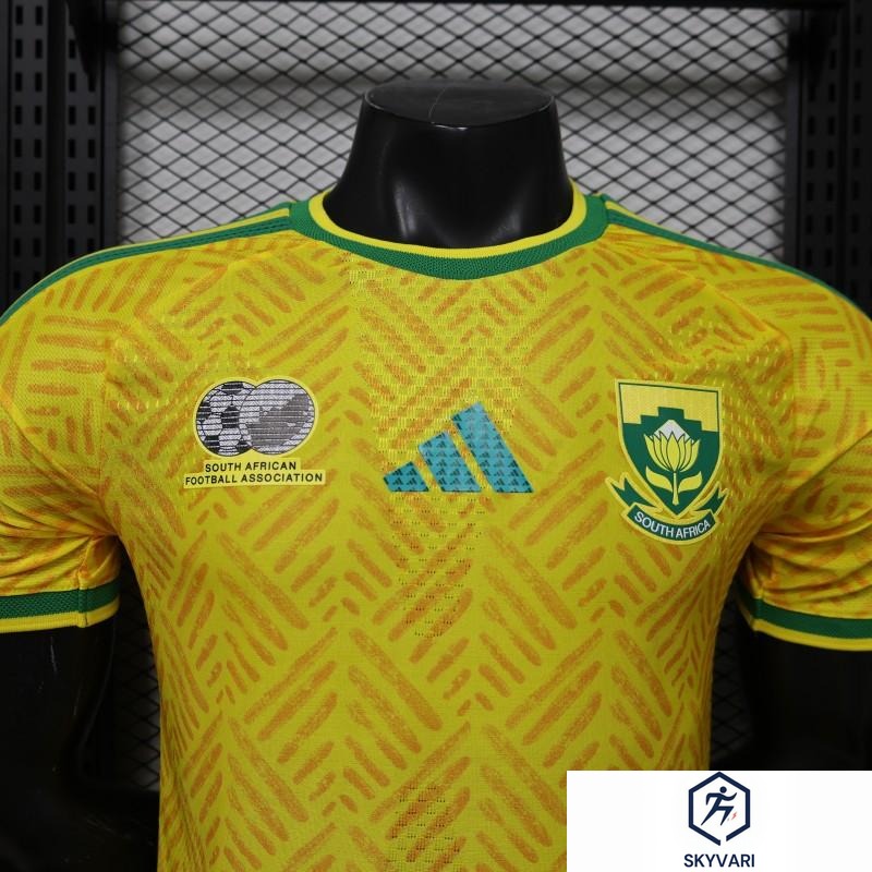 Player Version 26/27 South Africa Yellow &amp; Green Home Jersey (Adidas) — view 10