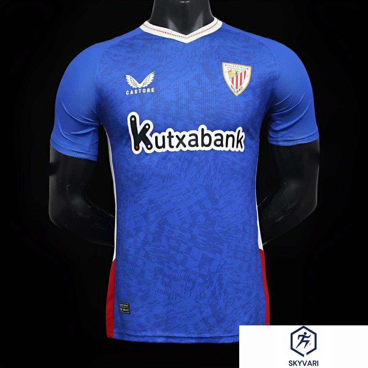 Player Version Athletic Bilbao Away Blue Jersey — view 1