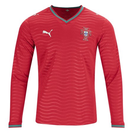 Portugal Home Long Sleeve Soccer jersey World Cup 2026 — view 1