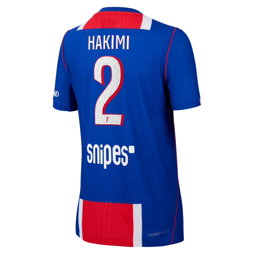 PSG Home Aero-FIT Match Shirt 2026-27 - Kids with Hakimi 2 printing soccer set, Includes jersey and shorts — view 3