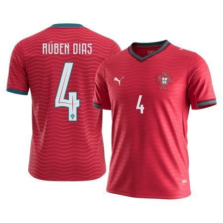 RÚBEN DIAS #4 Portugal Home Soccer jersey World Cup 2026 — view 1