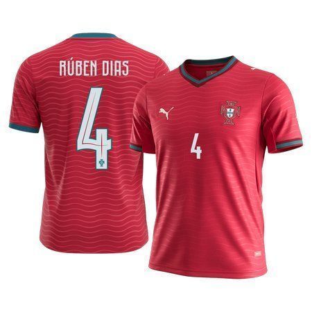 RÚBEN DIAS #4 Portugal Home Soccer jersey World Cup 2026 — view 3