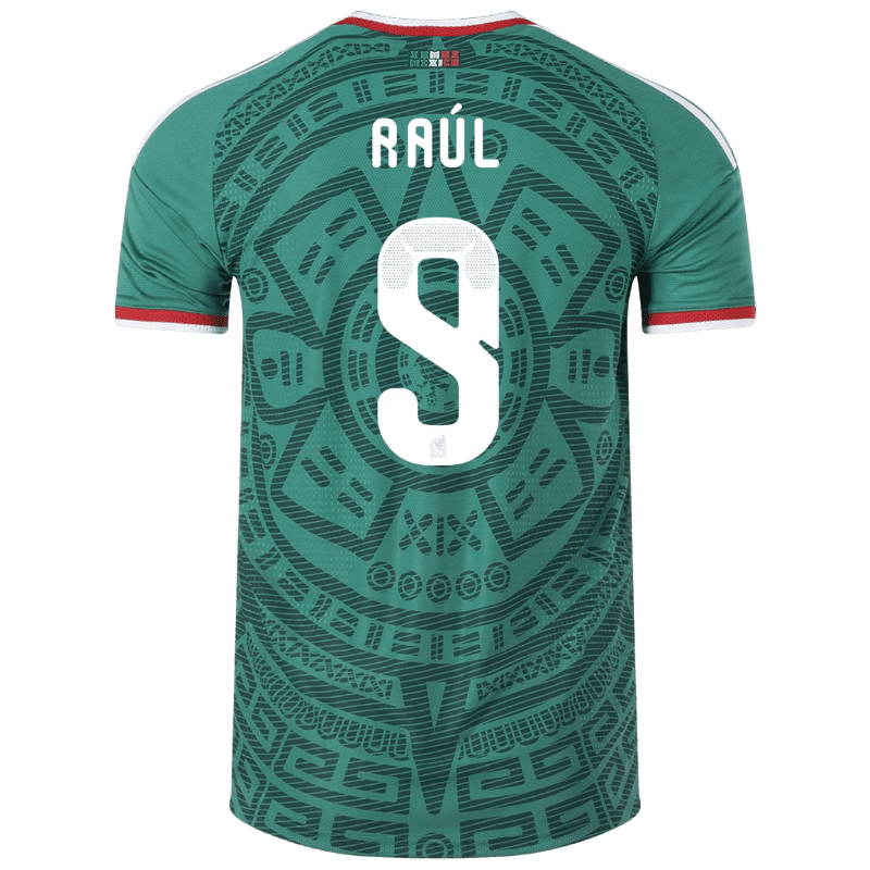 Raúl Jiménez Mexico 26/27 Authentic Home Jersey — view 2