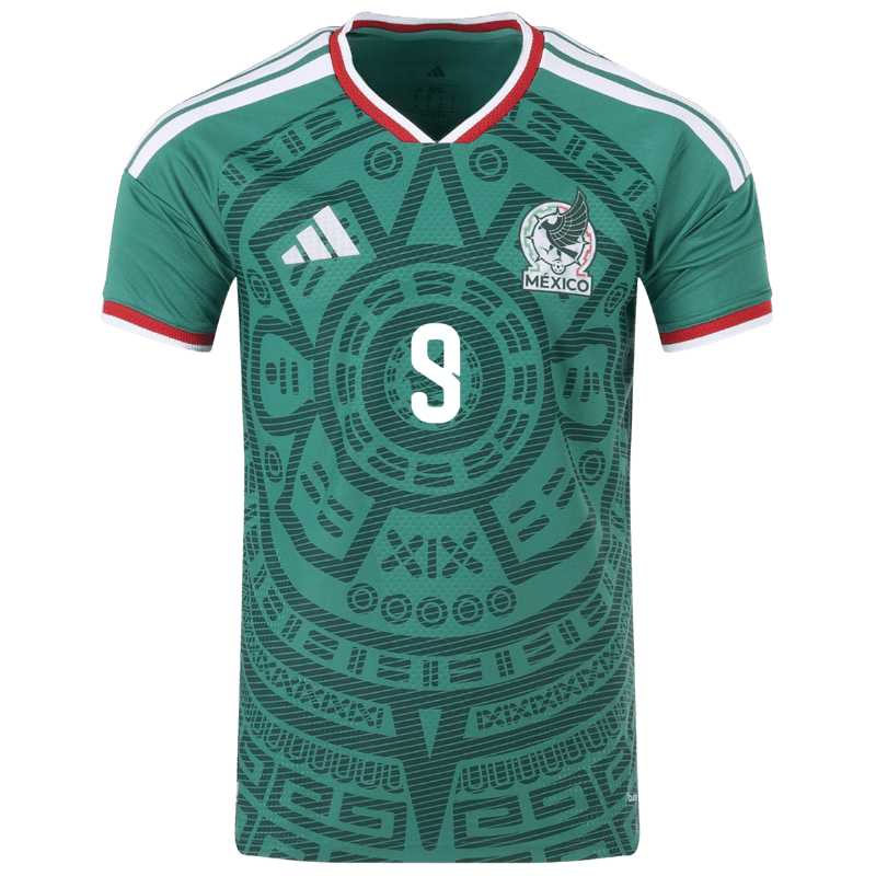 Raúl Jiménez Mexico 26/27 Authentic Home Jersey — view 3