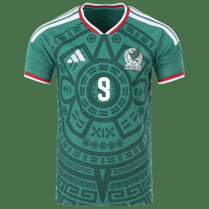 Raúl Jiménez Mexico 26/27 Authentic Home Jersey view 3