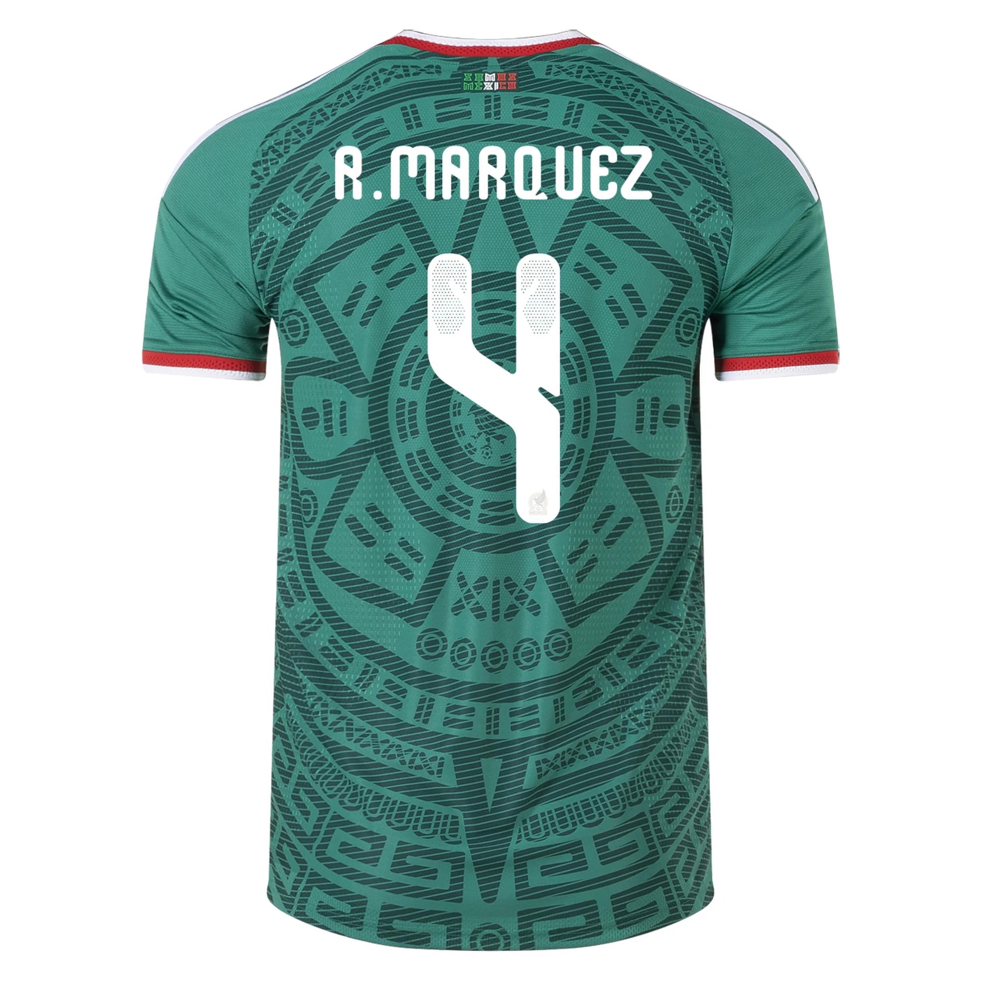 Rafael Marquez Mexico 2026/27 Adidas Authentic Home Jersey — view 1