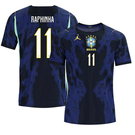 Raphinha Brazil 2026/27 Nike Youth Authentic Away Jersey — view 1