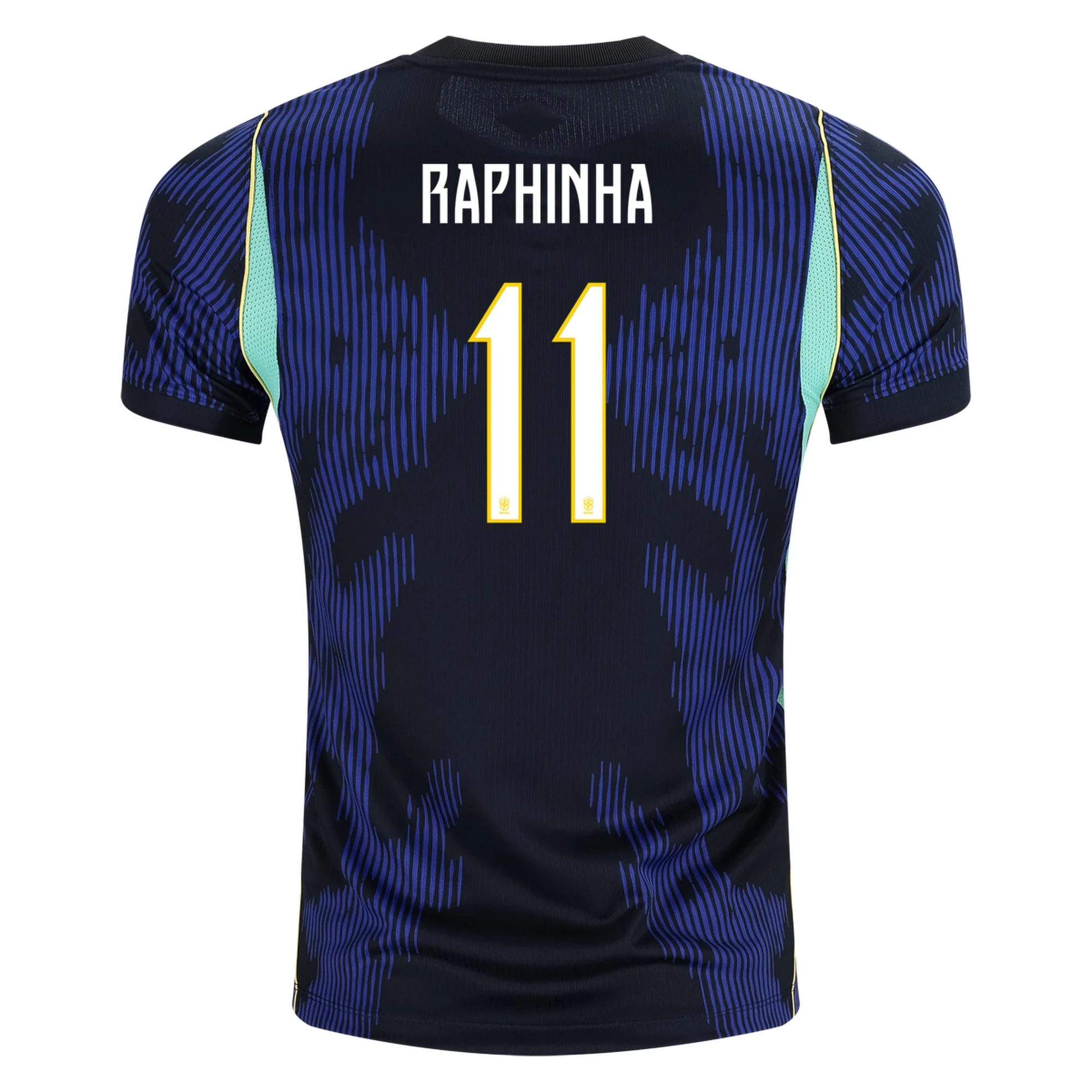Raphinha Brazil 2026/27 Nike Youth Authentic Away Jersey — view 2