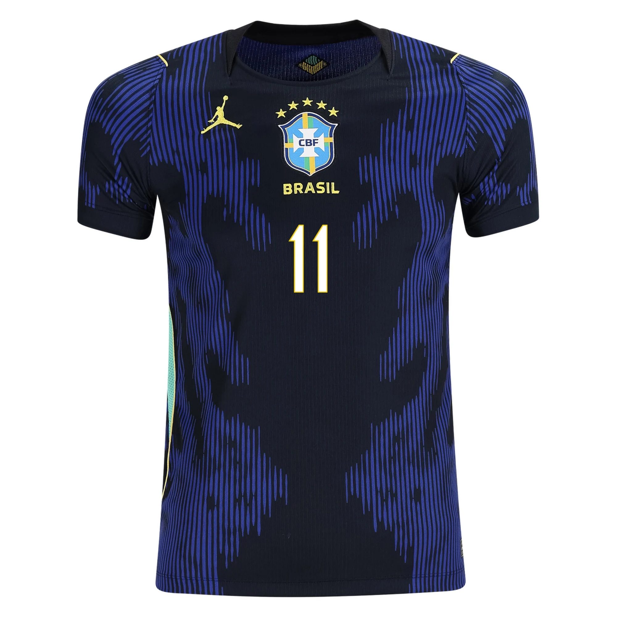 Raphinha Brazil 2026/27 Nike Youth Authentic Away Jersey — view 4