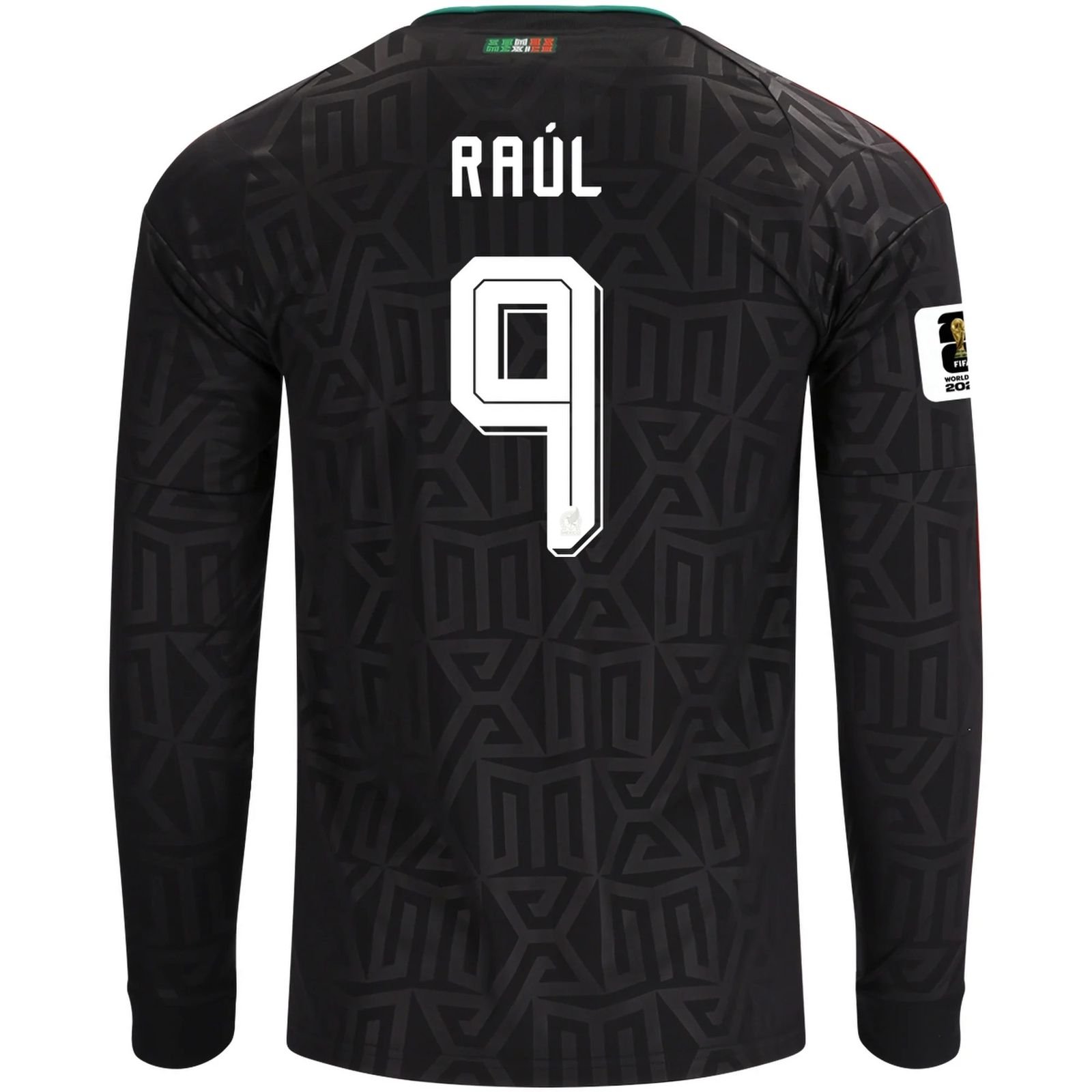 Raul Jimenez Mexico 2026 Adidas Long Sleeve Authentic Third Jersey