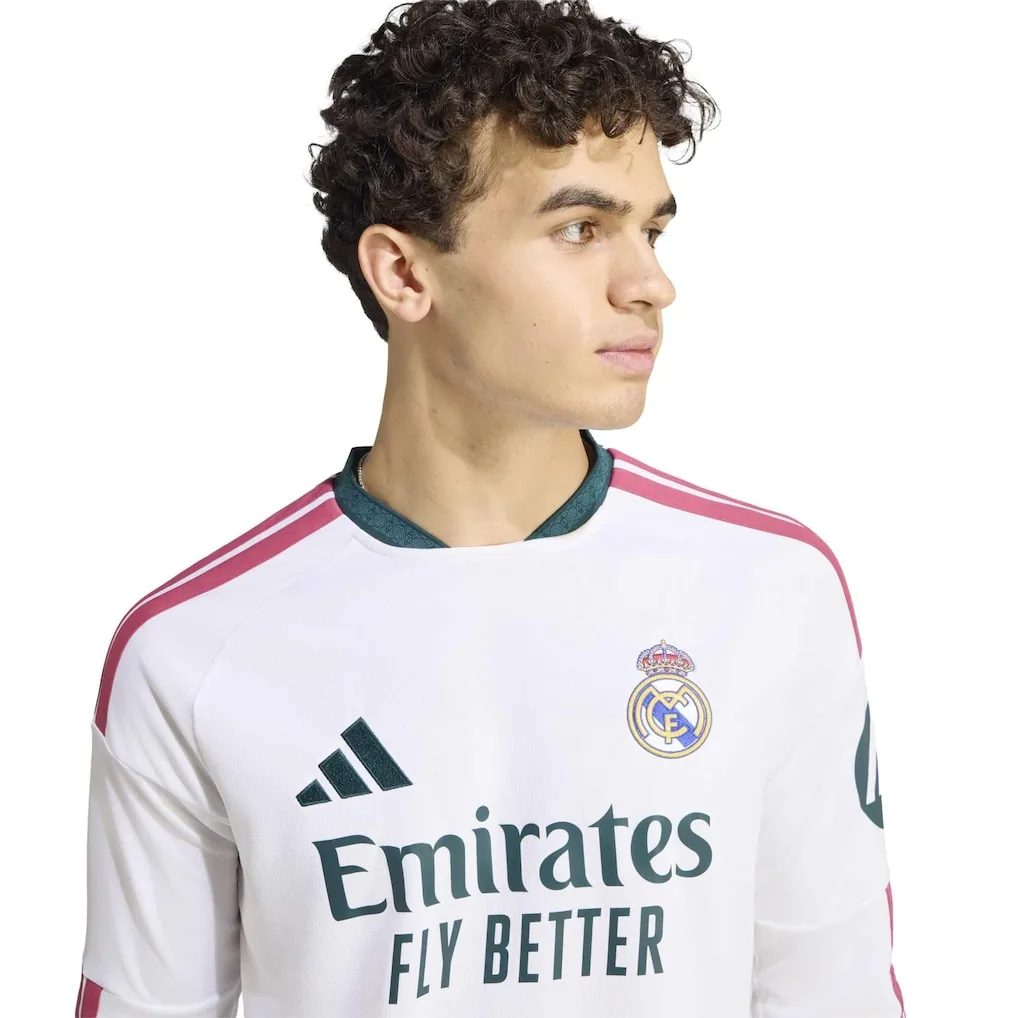 Real Madrid adidas Home Shirt 2026-27 - Long Sleeve — view 3