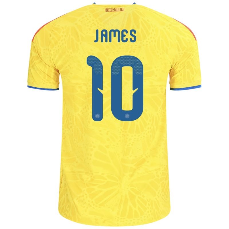Richard Rios #6 Colombia Home Soccer jersey World Cup 2026 — view 2