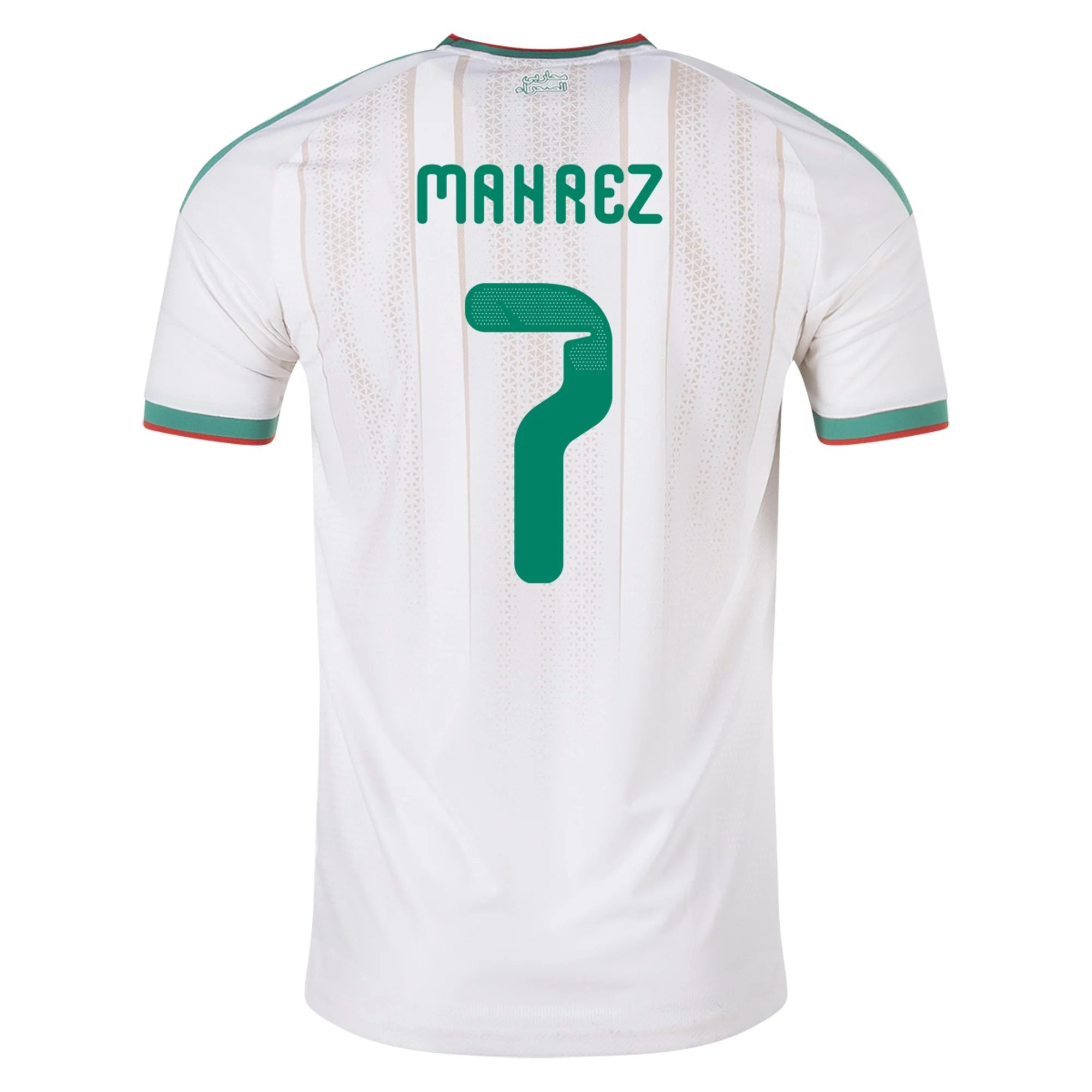 Riyad Mahrez Algeria 2026/27 Adidas Authentic Home Jersey — view 1