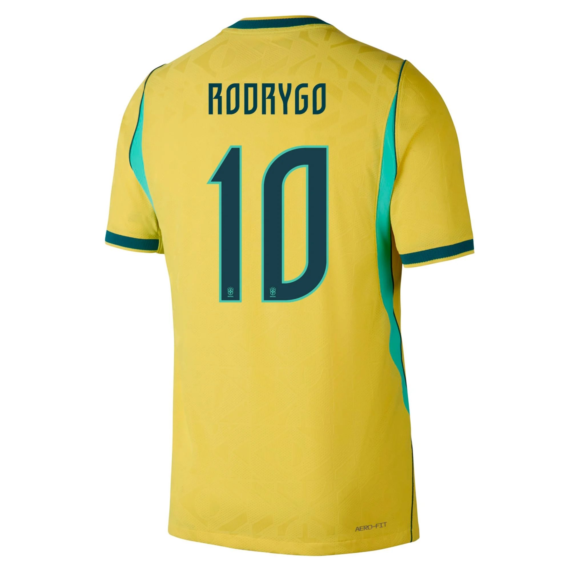 Rodrygo Silva Brazil 2026/27 Nike Home Jersey — view 1