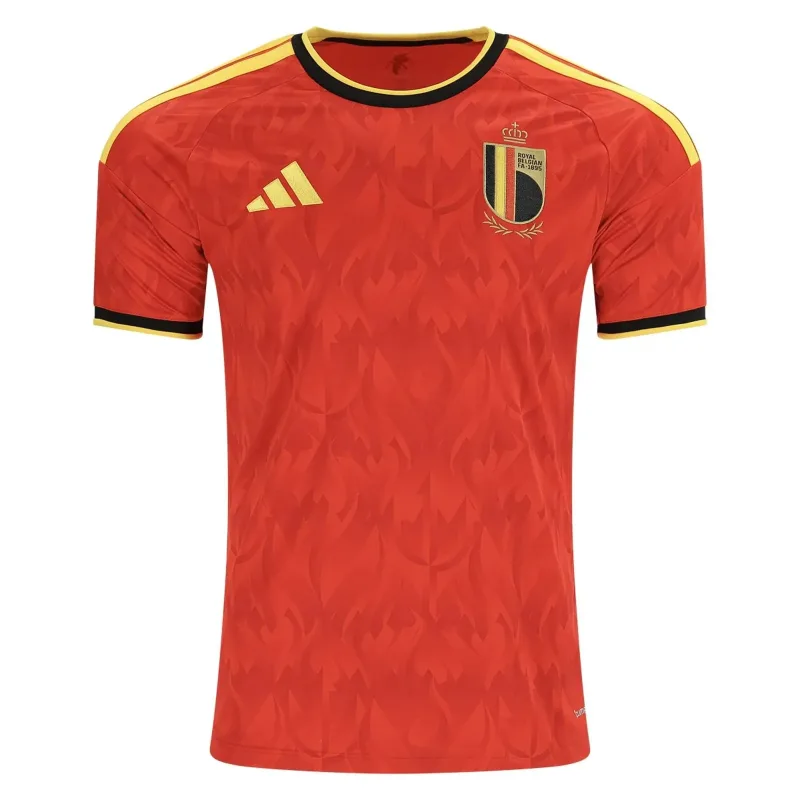 SAELEMAEKERS #22 Belgium Home Soccer jersey World Cup 2026