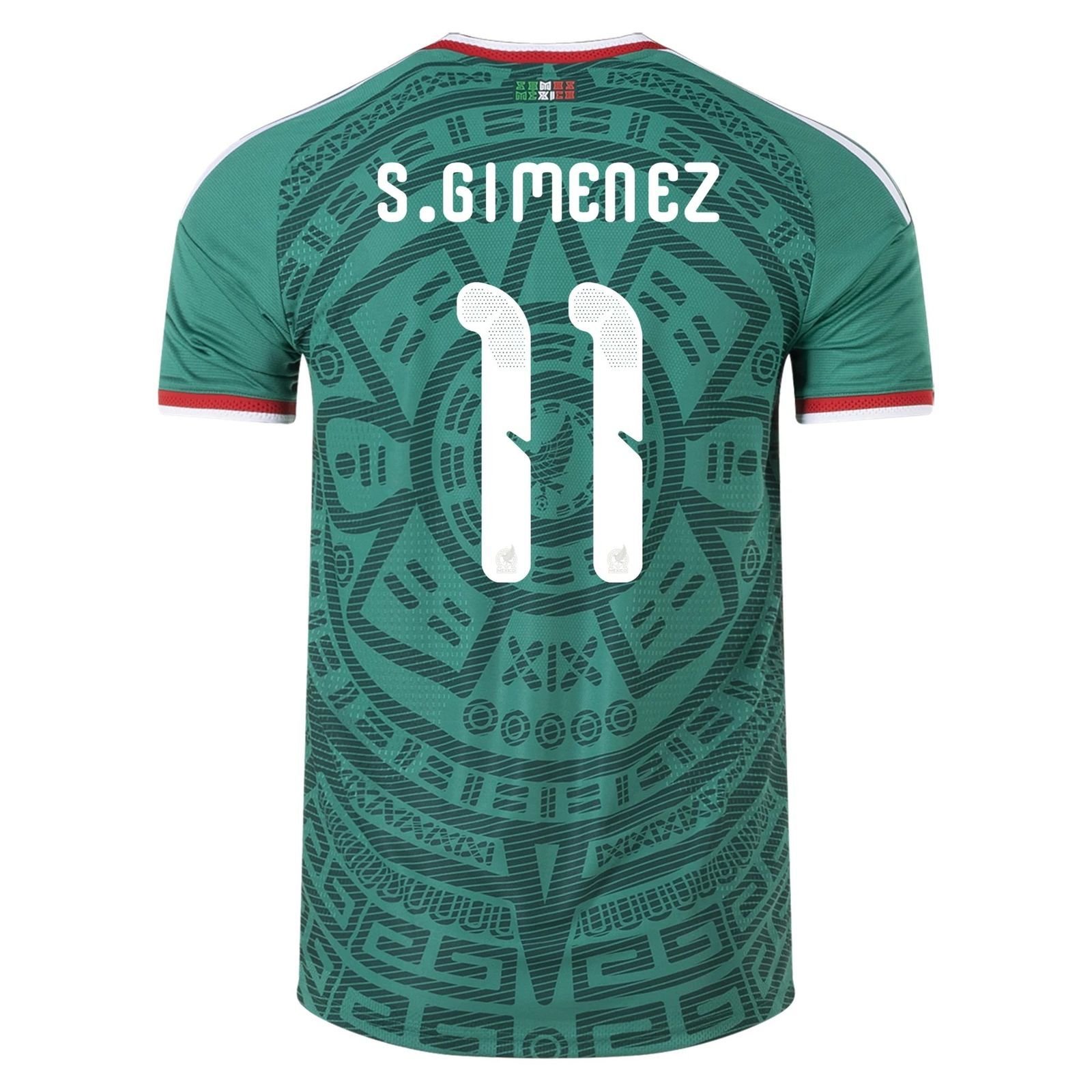 Santiago Giménez Mexico 26/27 Authentic Home Jersey