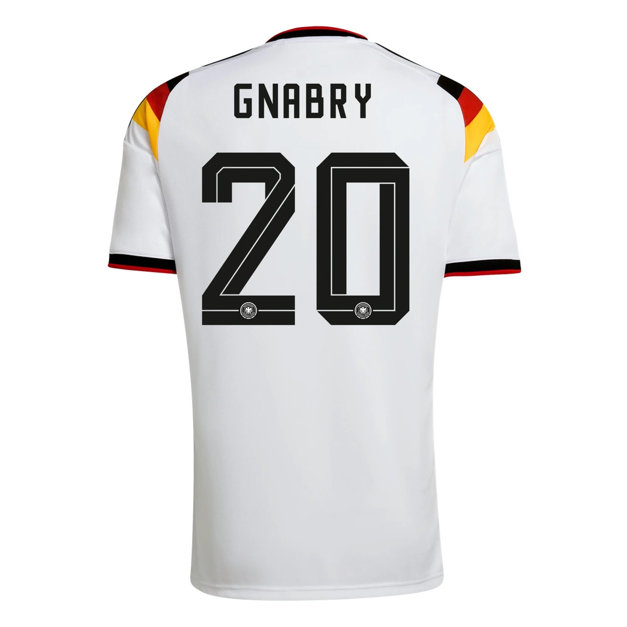 Serge Gnabry Germany 26/27 Home Jersey — view 1