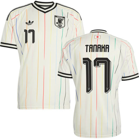 TANAKA #17 Japan Away Soccer jersey World Cup 2026 — view 1