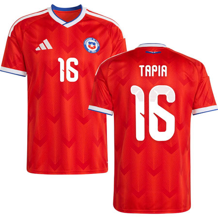 TAPIA #16 Chile Home Soccer jersey World Cup 2026 — view 1