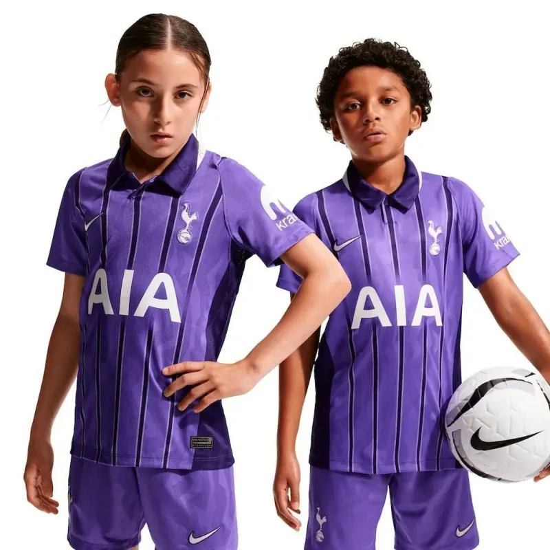 Tottenham Hotspur Third Stadium Shirt 2026-27 - Kids soccer set, Includes jersey and shorts