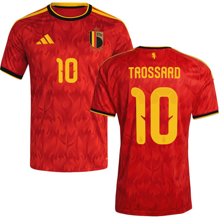 TROSSARD #10 Belgium Home Soccer jersey World Cup 2026 — view 1