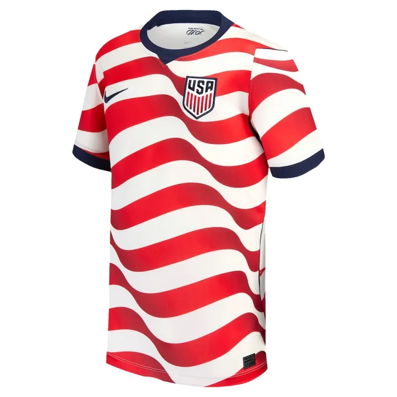USA Hem Stadium Shirt 2026 - Barnfotbollsset, Inkluderar tröja och shorts — view 3