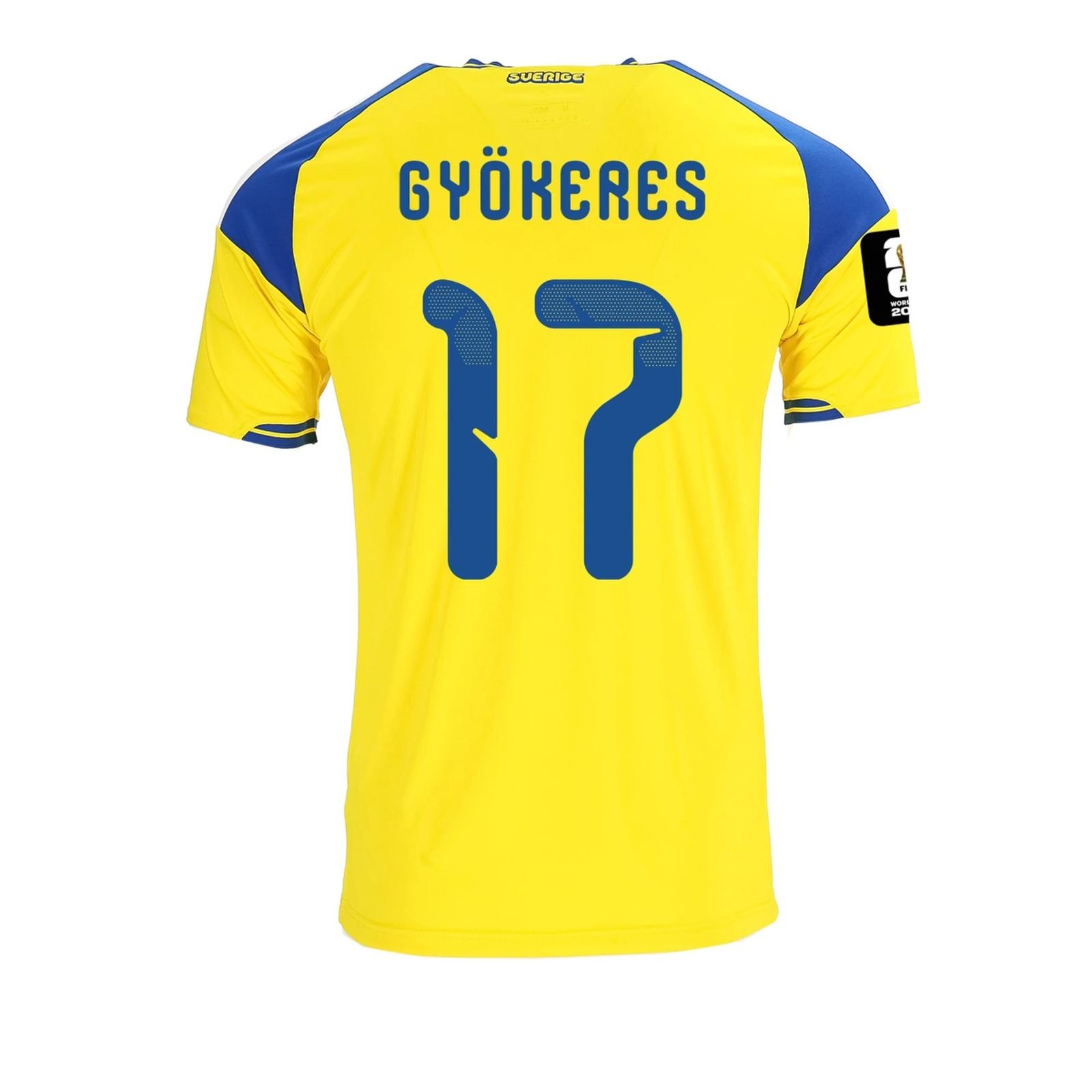 Viktor Gyökeres Sweden 2026/27 Adidas Authentic Home Jersey