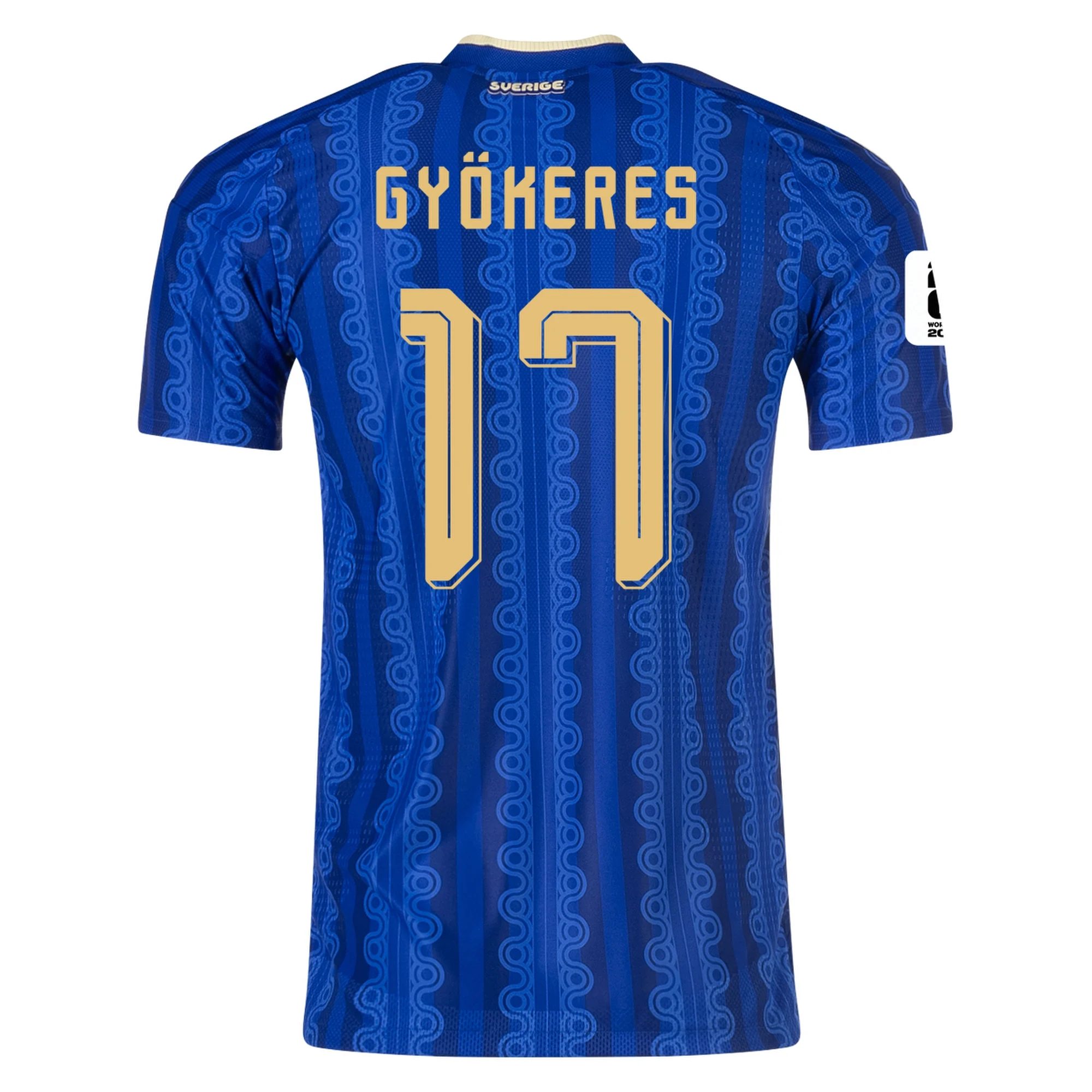 Viktor Gyokeres Sweden 2026/27 Adidas Away Jersey — view 1