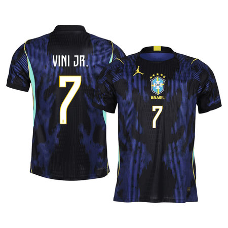 Vini Jr. #7 Brazil Away Soccer jersey World Cup 2026 — view 1