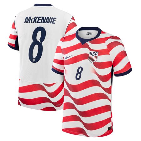 Weston McKennie #8 USA Home Stadium Soccer jersey World Cup 2026