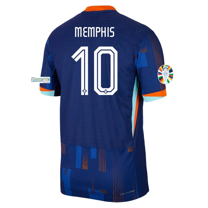 Memphis Depay  - Netherlands 24/25 Authentic Away Jersey