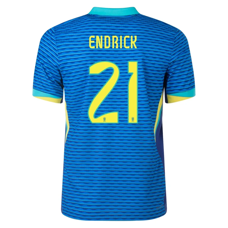 Endrick  - Brazil 24/25 Authentic Away Jersey