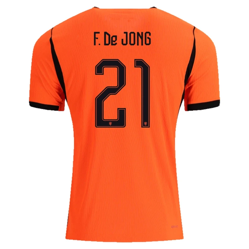 Frenkie de Jong Netherlands 2026/27 Nike Authentic Home Jersey