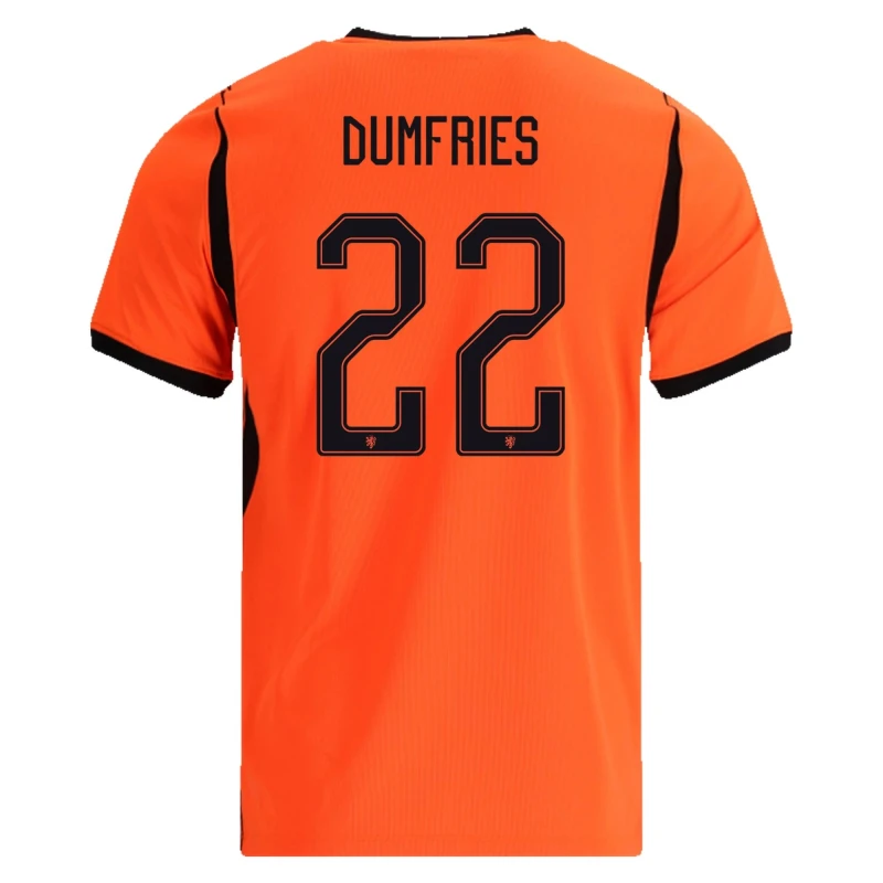 Denzel Dumfries Netherlands 2026/27 Nike Home Jersey