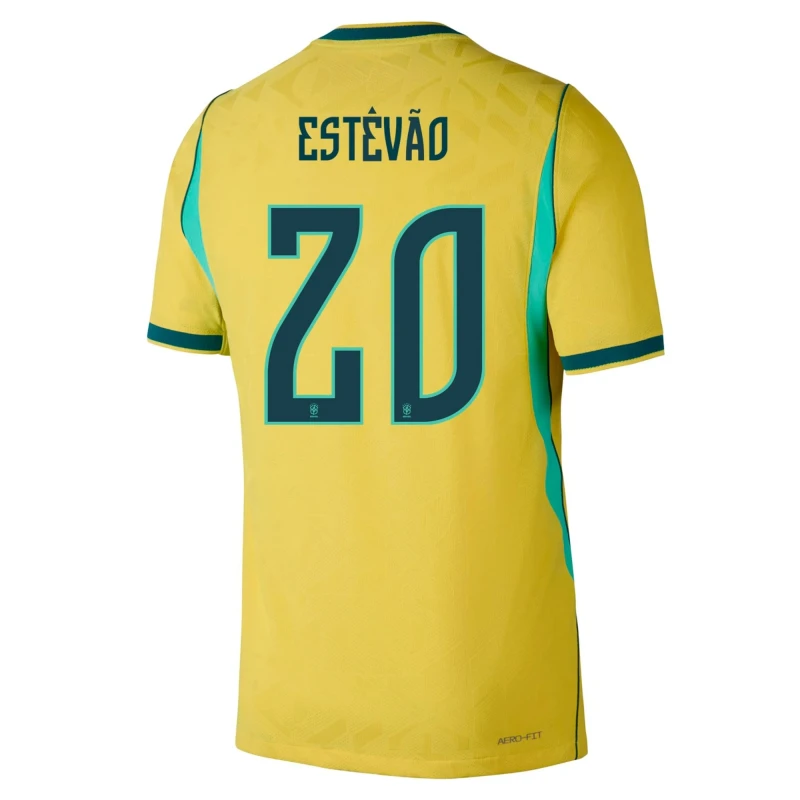 Estevao Brazil 2026/27 Nike Authentic Home Jersey