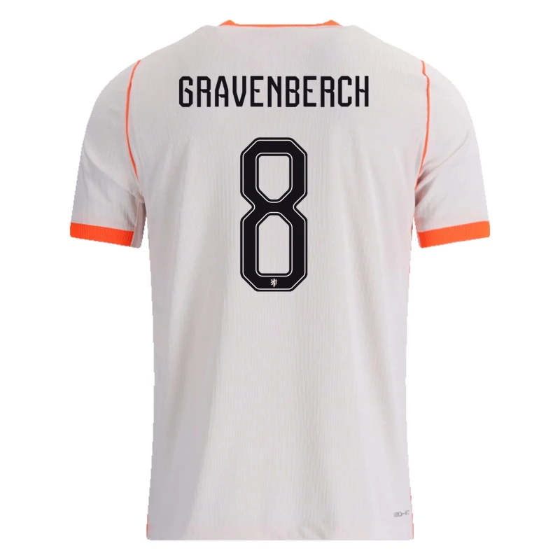 Ryan Gravenberch Netherlands 2026/27 Nike Authentic Away Jersey