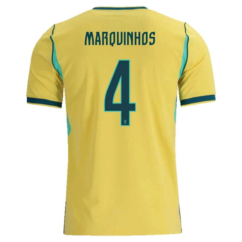Marquinhos Brazil 2026/27 Nike Home Jersey