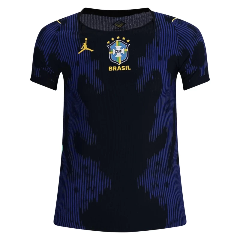 Kid's Authentic Nike Vini Jr. Brazil 2026 Nike Youth Authentic Away Jersey